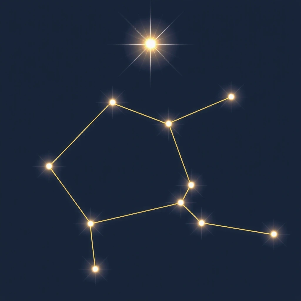 Abstract constellation visualization